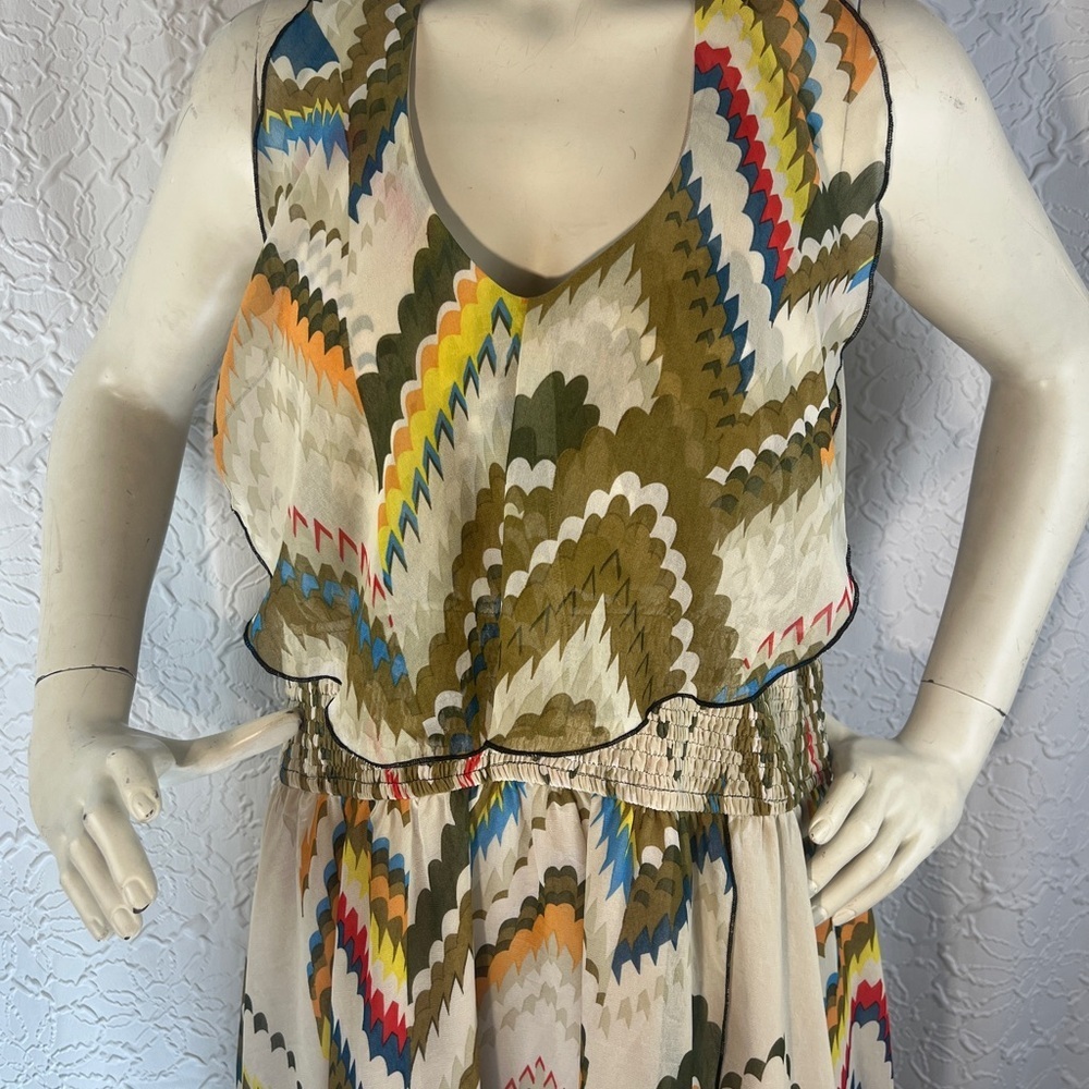 eShakti‎ Multicolor midi Dress - Picture 2 of 10